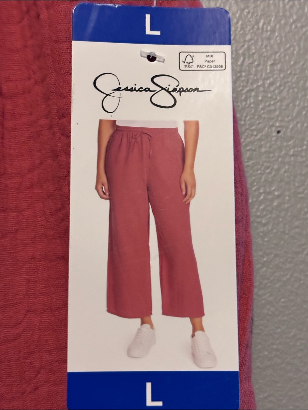 NWT Jessica Simpson Ladies' Gauze Ankle Pants